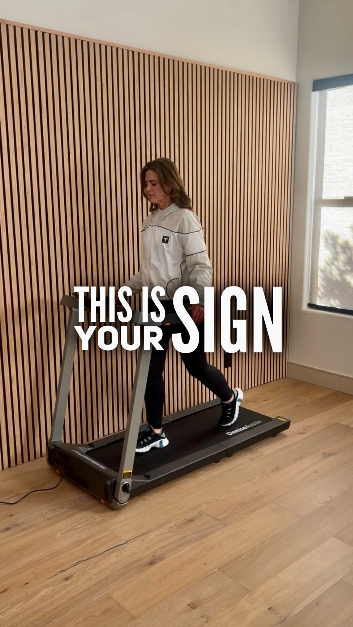 Instagram post by @angiesfitfix for WalkingPad. Caption reads: It's time to stop thinking movement only “counts”....