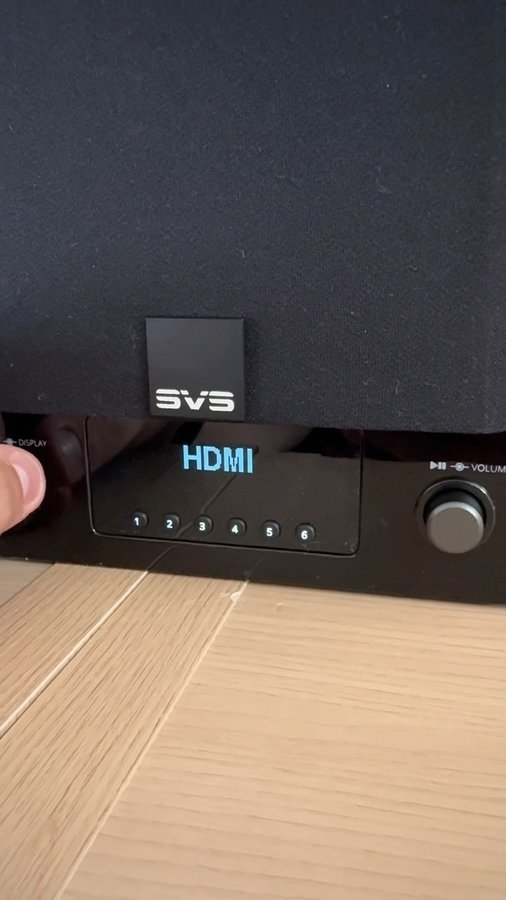 Instagram post by @jeffrauseo for SVS. Caption reads: [...] the new Prime Wireless Pro speakers from SVS....