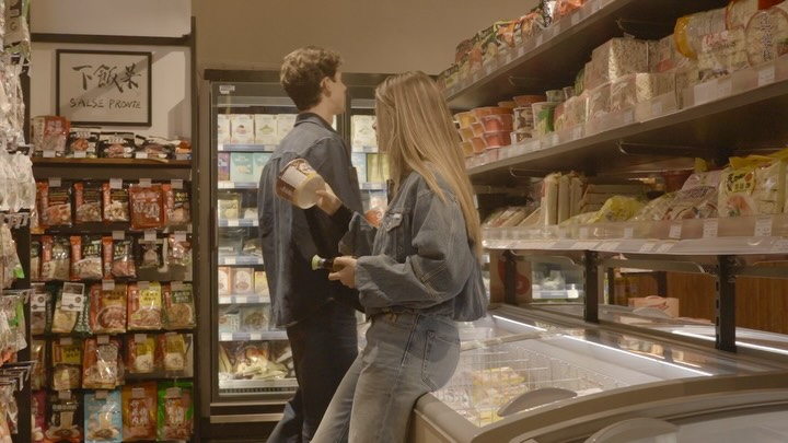 Instagram post by an influencer for Calvin Klein. Caption reads: it’s time for grocery @calvinklein *gift.