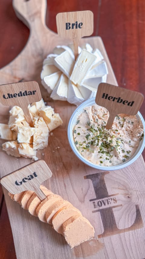 Instagram post by @makefoodlovely for Cricut. Caption reads: [...] ever made and it all started with my @cricut....