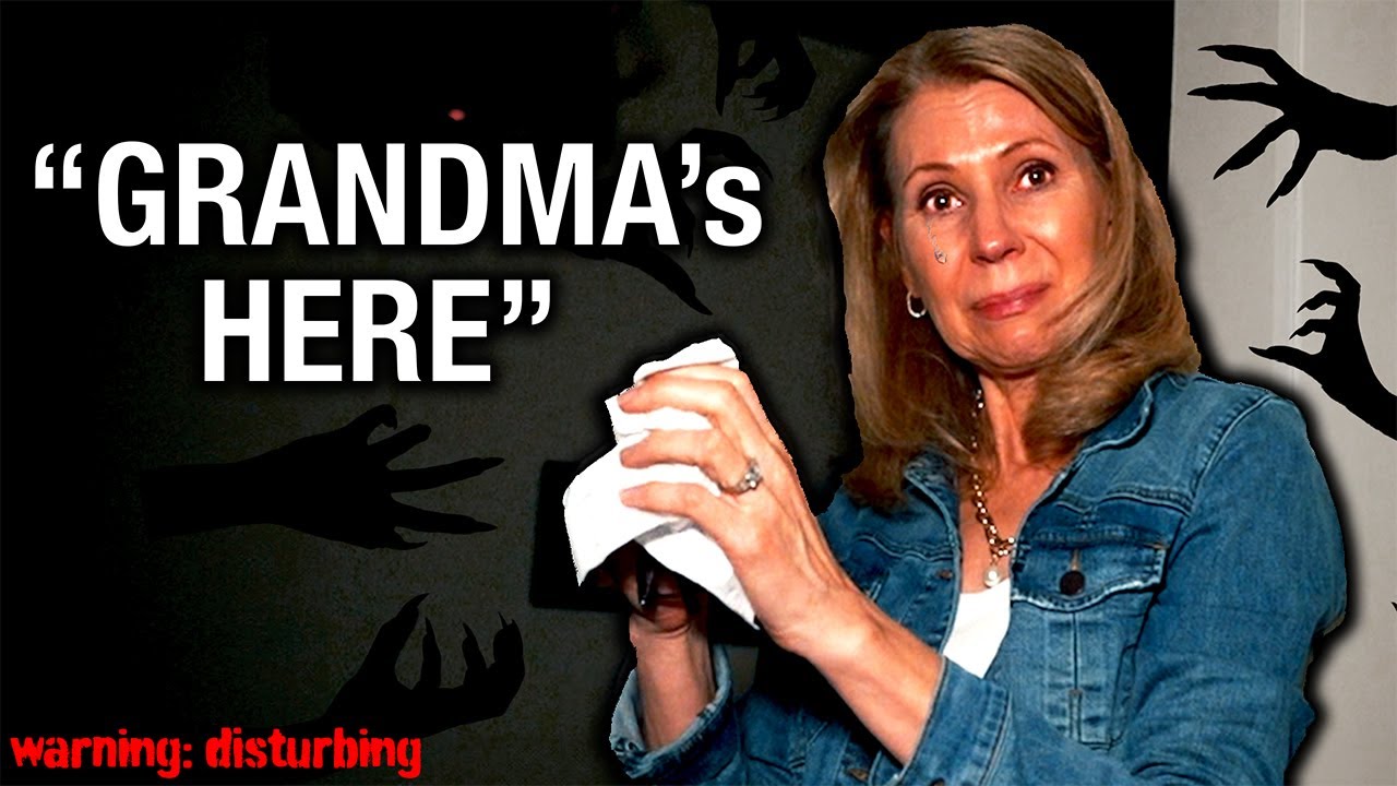 YouTube post by @theparanormalfiles for Babbel. Caption reads: "GRANDMA'S HERE": The Most EMOTIONAL Ghost Hunt On....