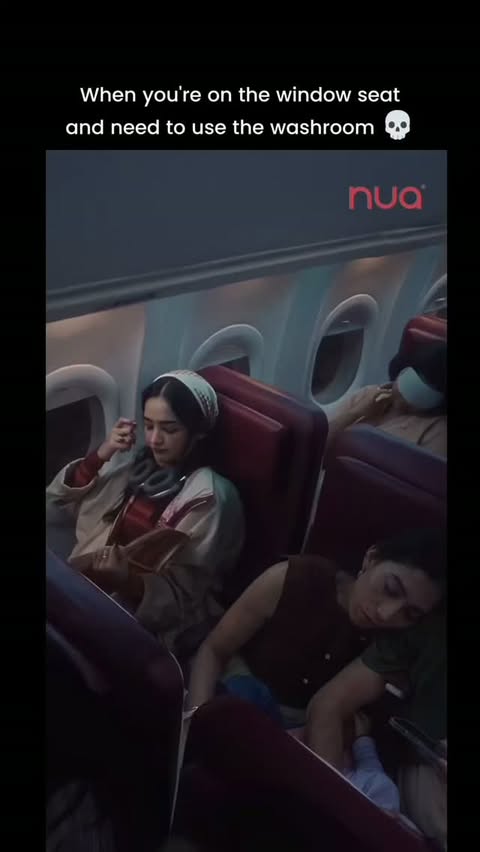 Instagram post by @thewomanempire for Nua. Caption reads: [...] view… and sometimes the worst timing 😭....