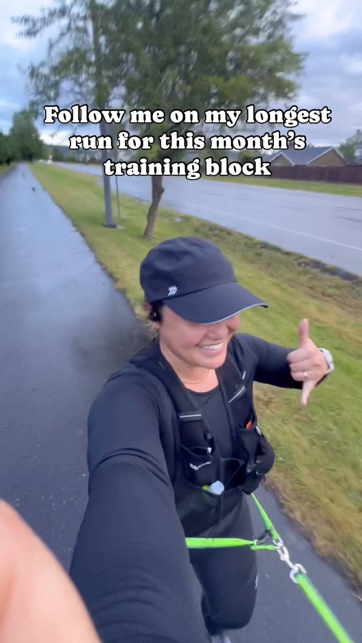 Instagram post by @meleanevii for FlipBelt. Caption reads: 20 miles 😮‍💨🤝🏽 

Thank you @flipbelt for....