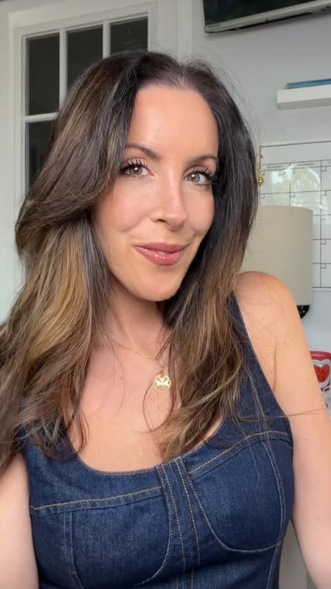 Instagram post by @verasweeney for Clairol. Caption reads: Soaking up every last bit of summer with....