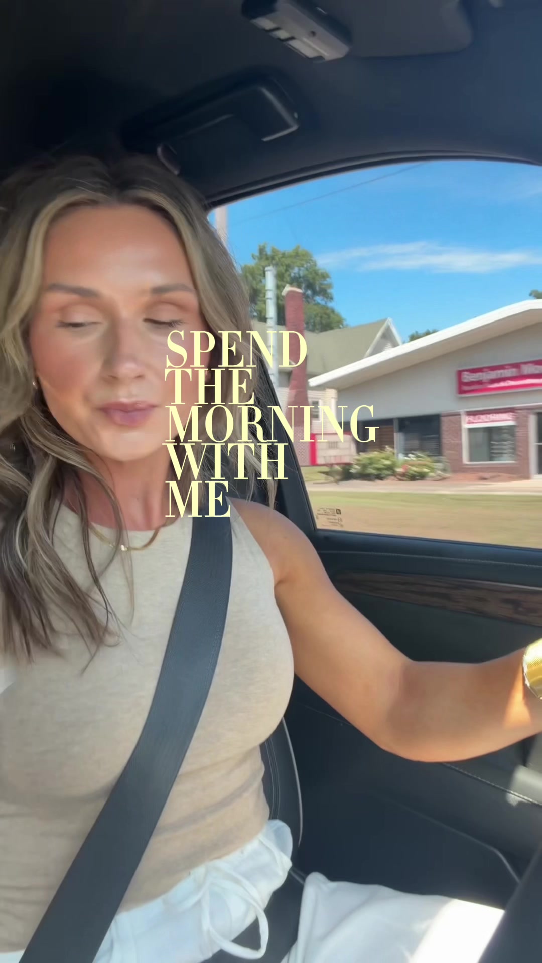 TikTok post by @kelseylwashburn for nuuds. Caption reads: [...] #motherhood #fitmom #sahmlife @nuuds....
