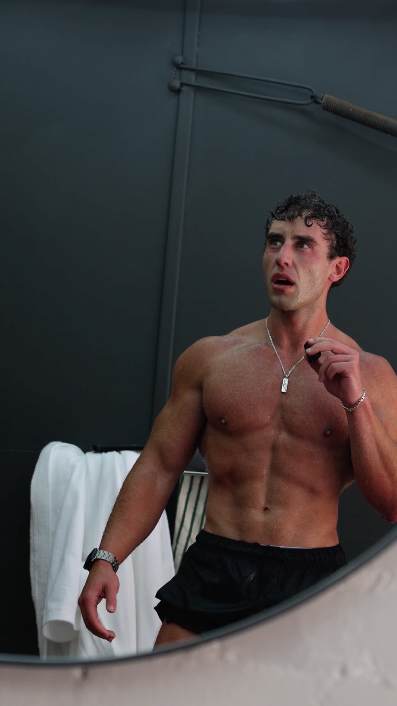 Instagram post by @zacperna for EHPlabs. Caption reads: Storytime: How I’m Losing Fat. Unfortunately the....