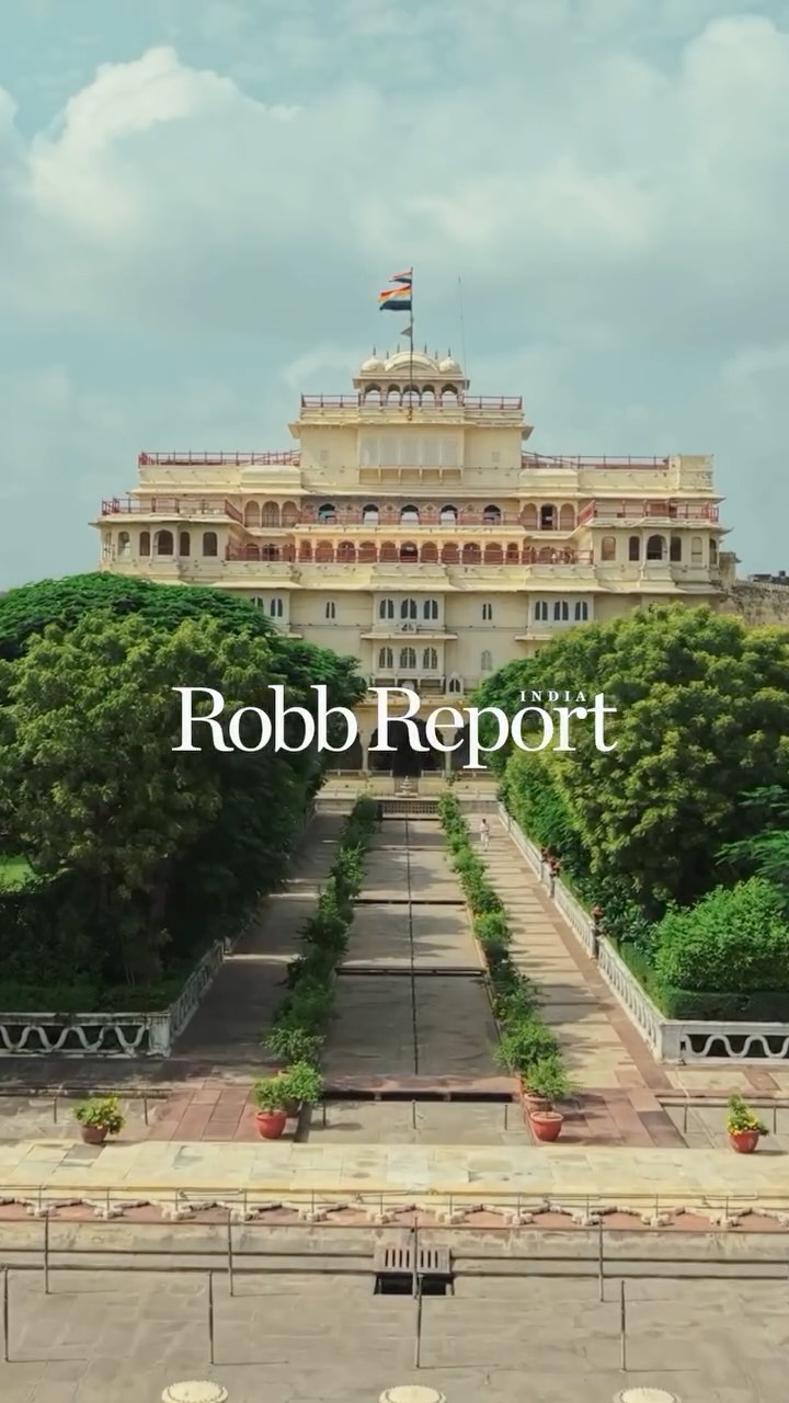 Instagram post by @aindrilamitra for Jaeger-LeCoultre. Caption reads: For Robb Report India’s inaugural issue, wherein....