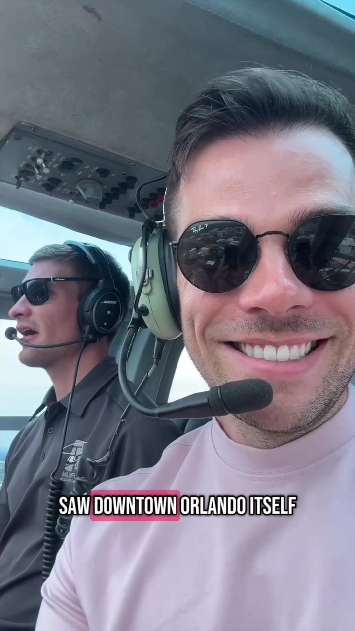 TikTok post by @joelmwood for Tripadvisor. Caption reads: Booked a helicopter tour for the fam on....