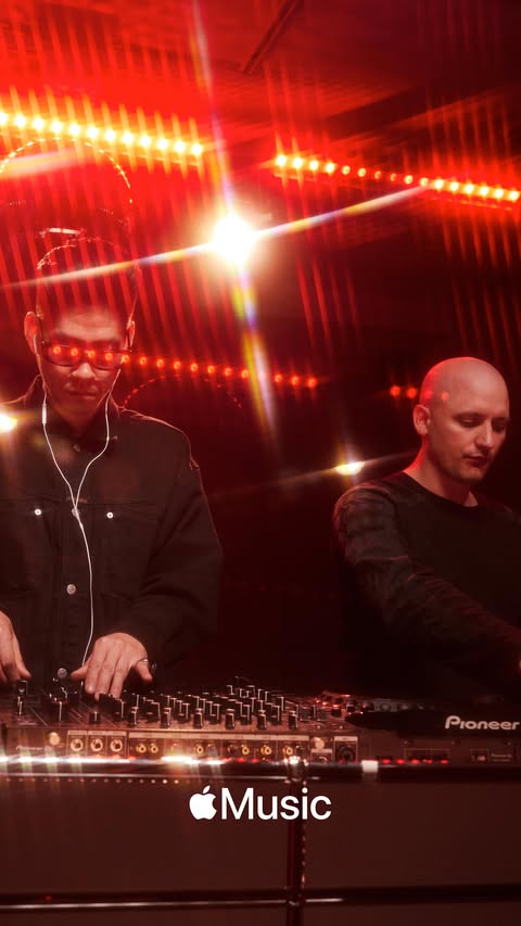 Instagram post by @nosajthing for Apple Music. Caption reads: A little @versesgt magic from the Beats In Space....