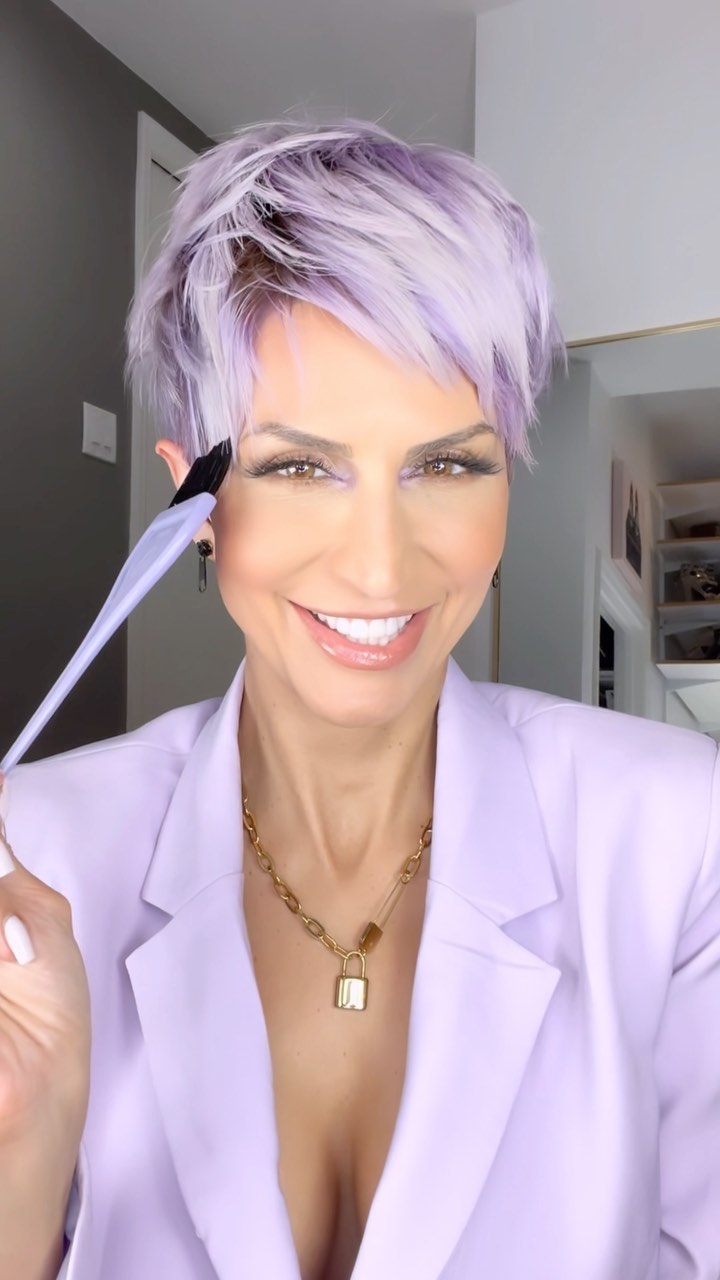Instagram post by @alineh_a for OVERTONECOLOR. Caption reads: Bleach, Please! @overtonecolor At-Home Bleaching....