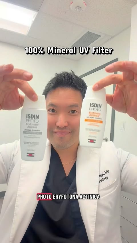 Instagram post by @danielsugaimd for ISDIN. Caption reads: #ISDINPartner Dermatologists actually do want....
