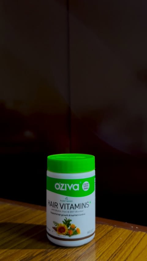 Instagram post by @theabhishek_vibe for OZiva. Caption reads: [...] So I fixed the root of the problem.

OZiva....