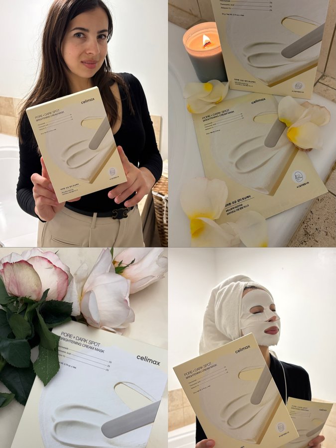 Instagram post by @simahanushchak_ugc for Stack Influence. Caption reads: @celimax.global @stackinfluence #celimax....