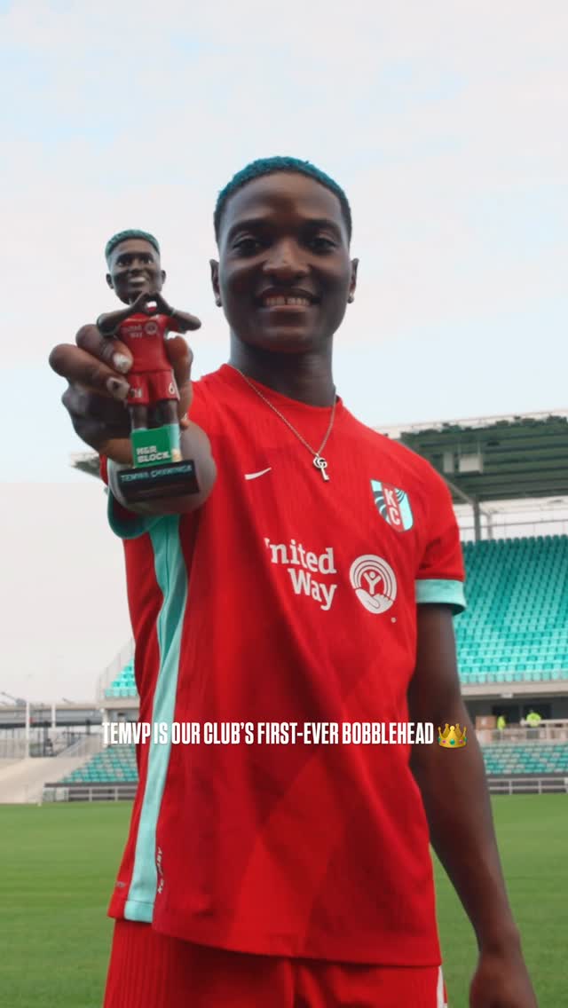 Instagram post by @espnafrica for H&R Block. Caption reads: [...] exclusive Temwa bobblehead presented by....