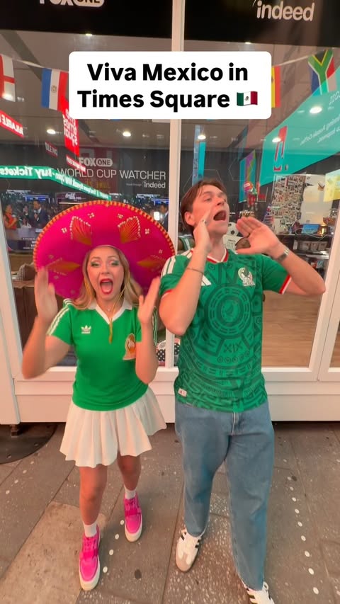 Instagram post by @foxone for iHeartRadio. Caption reads: Mexico 🇲🇽 #ad #chiefworldcupwatcher.