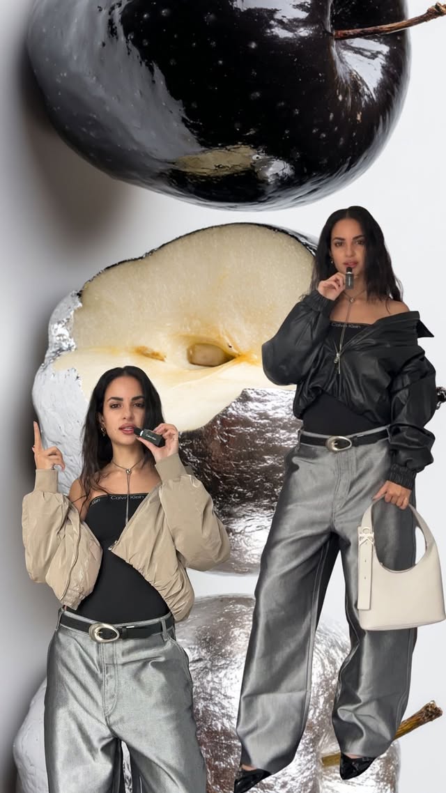 Instagram post by @zeopatra for Calvin Klein. Caption reads: Did I choose the right @calvinklein jacket?
#ad.