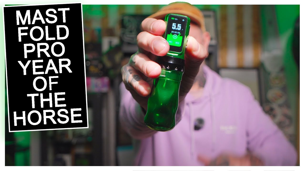 YouTube post by @TattooShopTalk for EZ Tattoo Supply. Caption reads: [...] Emalla: Discount Code: TATTOOTALK EZ Tattoo....