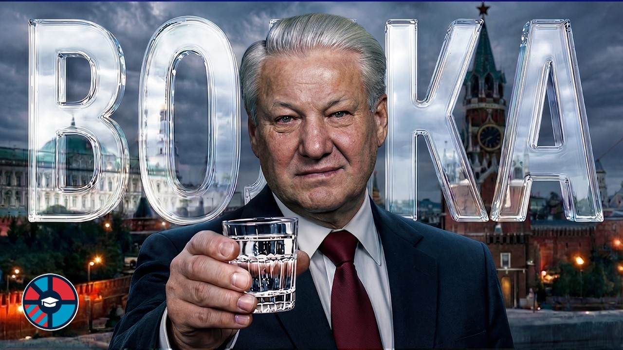 YouTube post by @prostoecon for Музей Восстания Машин Москва. Caption reads: Vodka. It's much worse..
