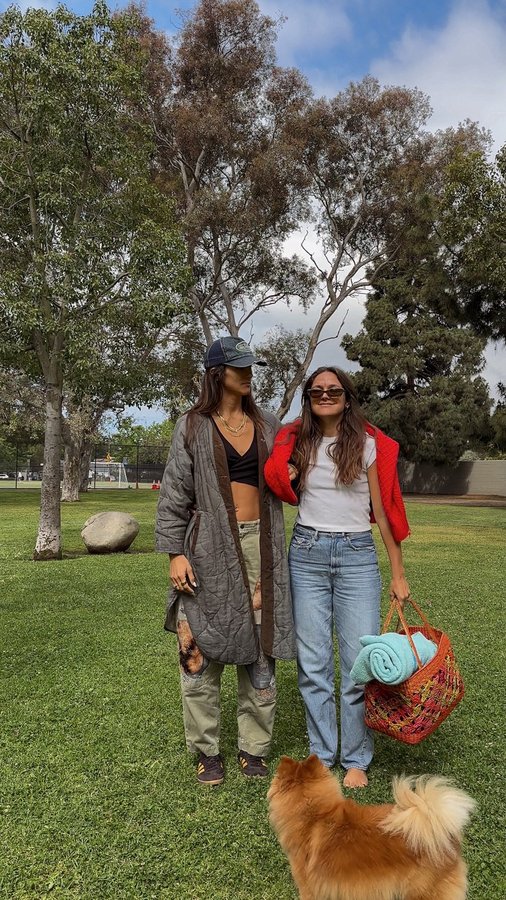 Instagram post by @relauren for MadeGood. Caption reads: organic picnic with @madegoodfoods 🍓 

while I....