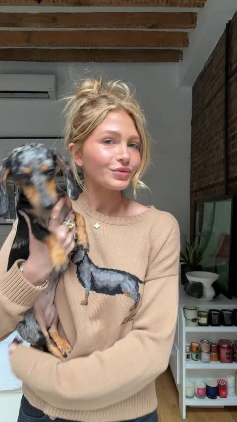 Instagram post by @halleykmcg for BISSELL. Caption reads: #ad @bissellclean Little Green Mini is such a....