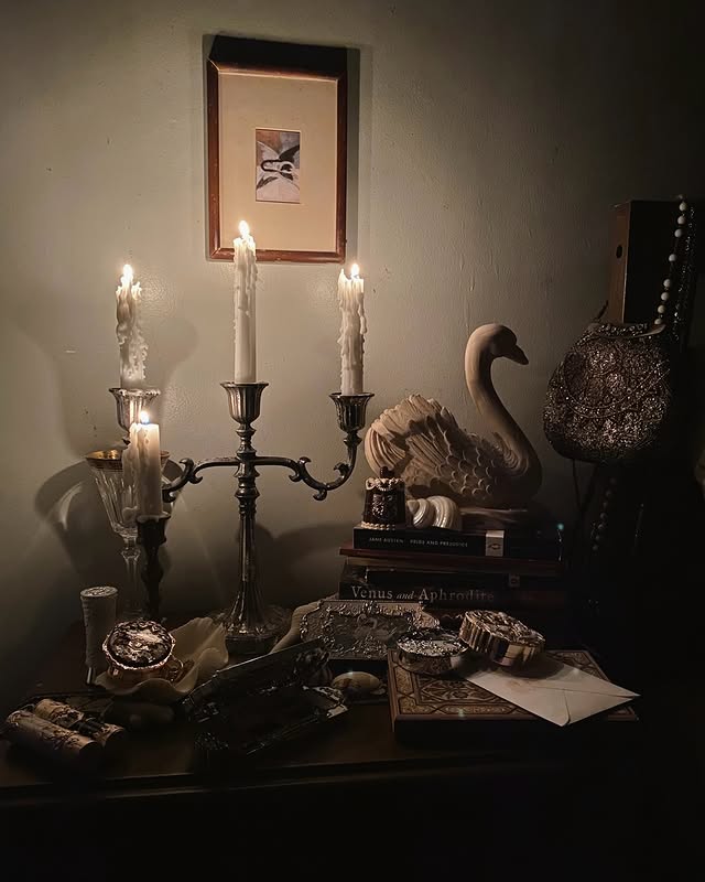 Instagram post by @odilepauline for Flower Knows. Caption reads: forever surrounded with beautiful things like....