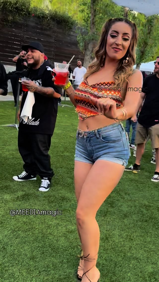 Instagram post by @meediamagic for Nationwide. Caption reads: SUMMER NIGHTS - DTLA - 9/13/25 😎 Hosted by....