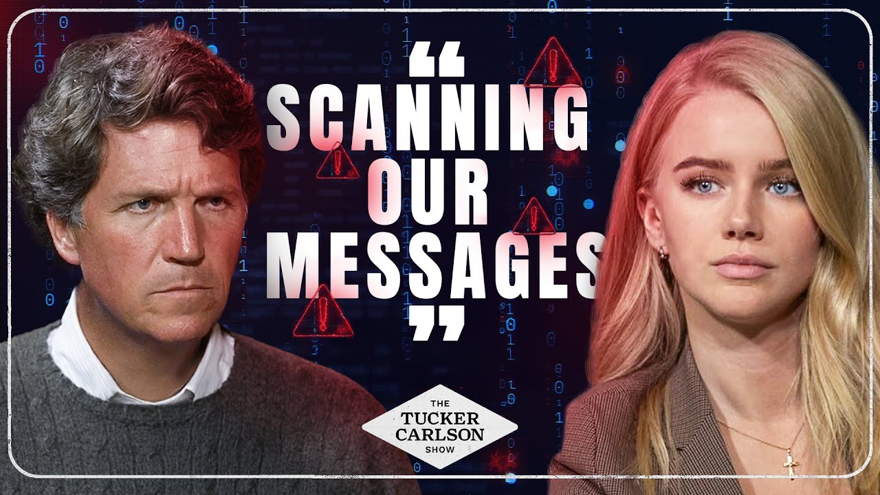 YouTube post by @TuckerCarlson for Black Rifle Coffee. Caption reads: [...] darkness. Paid partnerships with: Black....