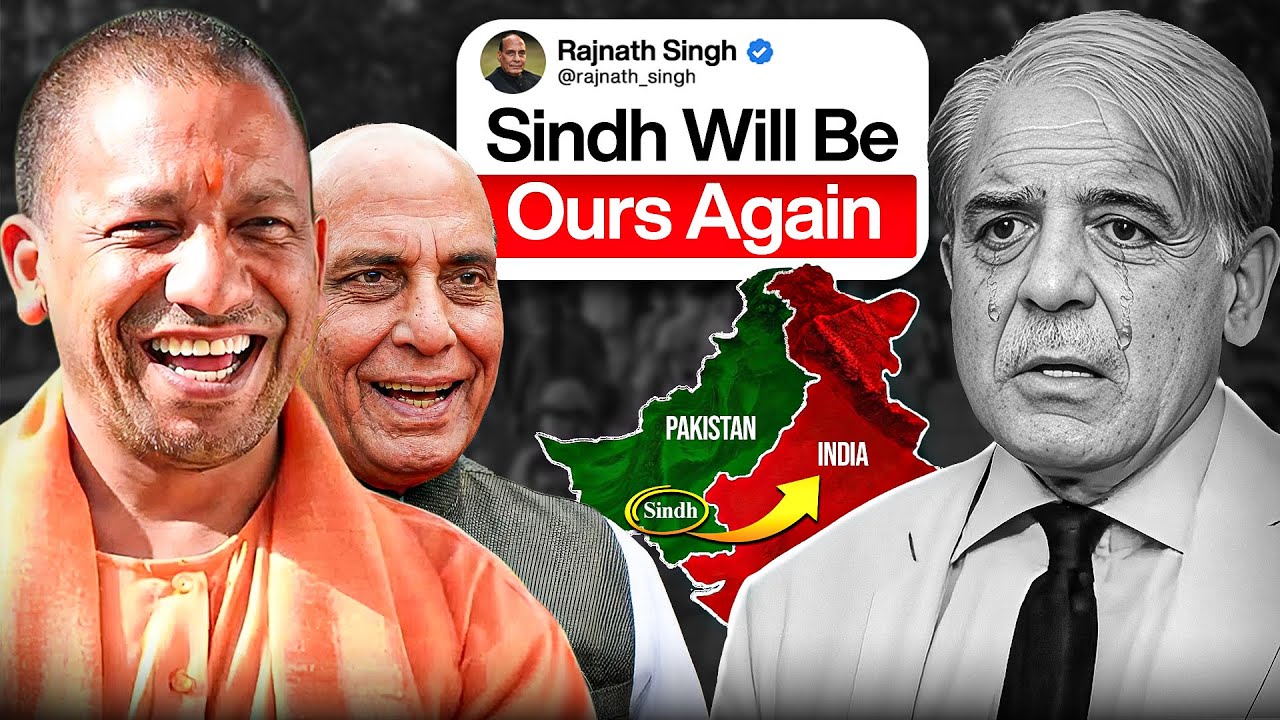 YouTube post by @ShamSharmaShow for Odoo. Caption reads: How India Plans To Take Back Sindh From Pakistan.
