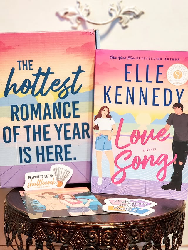 Instagram post by @booksloveandunderstanding for Bloom Books. Caption reads: 📔🎊🌟 Pub Day Spotlight 🌟🎊📔 Love Song by Elle....