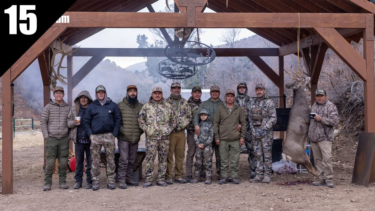 YouTube post by @SamongOutdoors for Ollin. Caption reads: [...] season, I head down to Utah to join the....