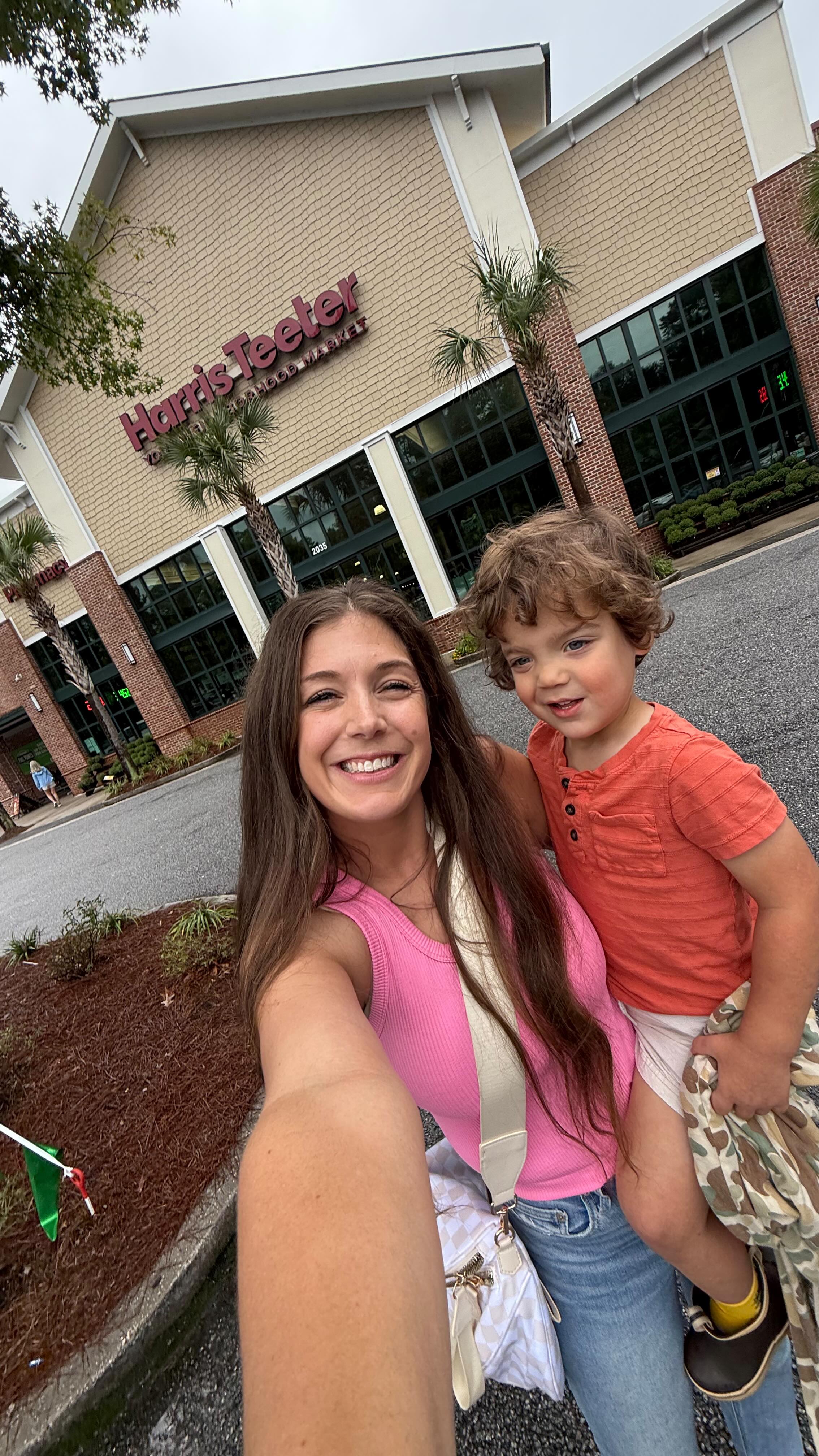 Instagram post by @kelseyjhill for Harris Teeter. Caption reads: There’s a reason I’ve been shopping at....