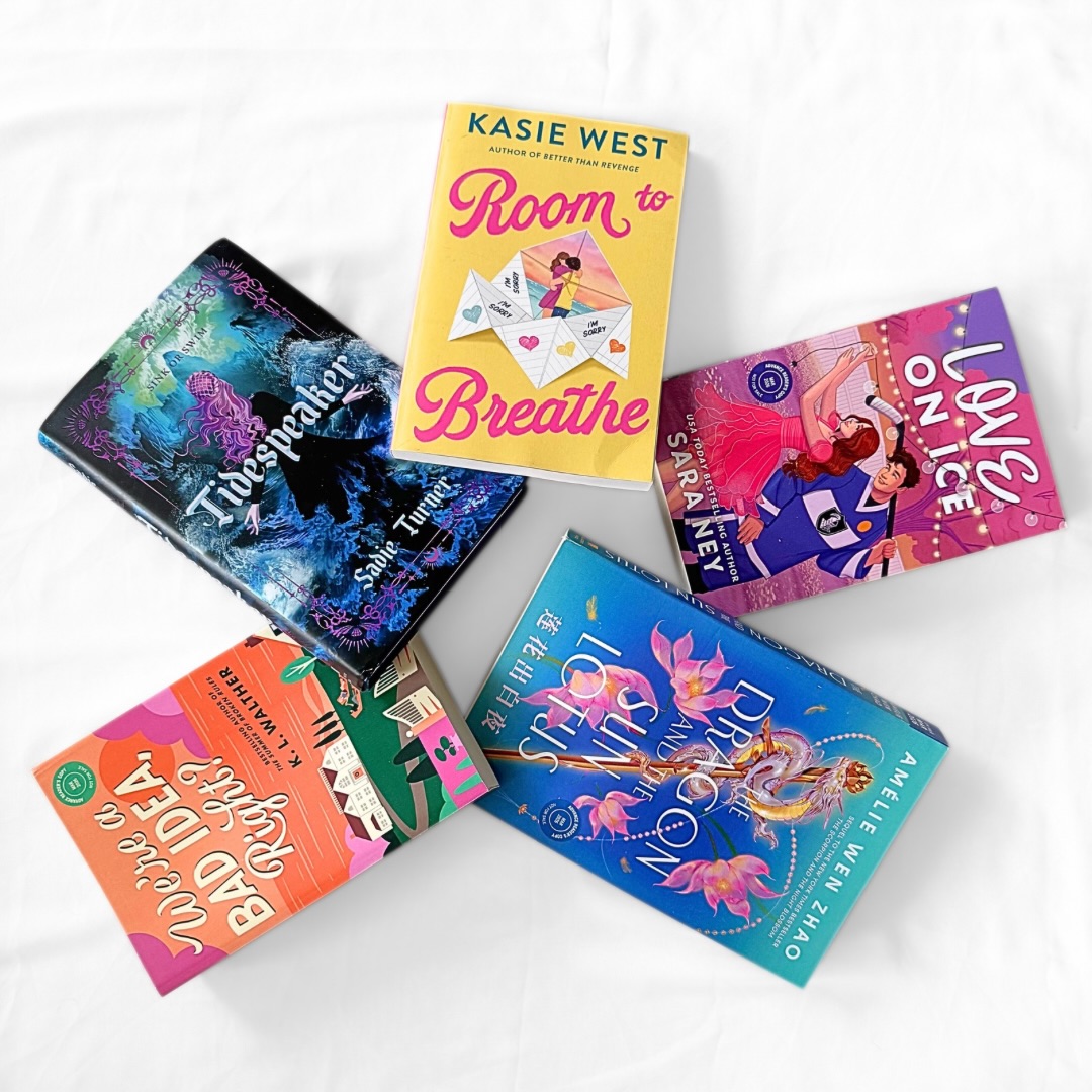 Instagram post by @catchybooknook for Underlined. Caption reads: 📚Book Mail📚 Thank you @getunderlined &....