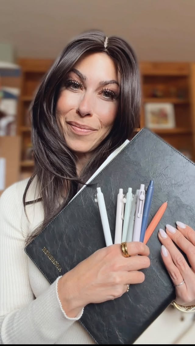 Instagram post by @angeeneh for Stack Influence. Caption reads: [...] Follow @uniballco @uniballco @stackinfluence....