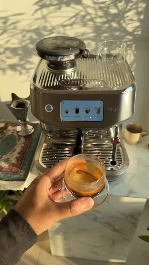 Instagram post by @coffeebro0 for Sage Appliances. Caption reads: Ramadan is about intention even in the way we....