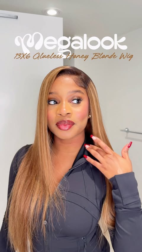 Instagram post by @didi_udofia for Megalook. Caption reads: [...] easiest wigs I’ve ever worked with! 🥰....