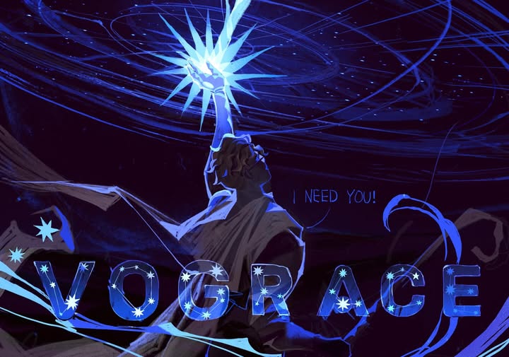 Instagram post by @etacorvi for Vograce. Caption reads: ⭐️ETACORVI X VOGRACE ⭐️ 

Huge thank you to....