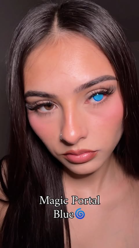 Instagram post by @britneyydoesmakeup for Myeyebb. Caption reads: [...] thorns, and magic – pick your poison 😈....