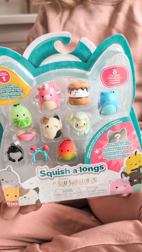 Instagram post by @oleleeeee for Wire PR. Caption reads: 🩷 Squish-a-longs by Squishmallows 🩷

There are....
