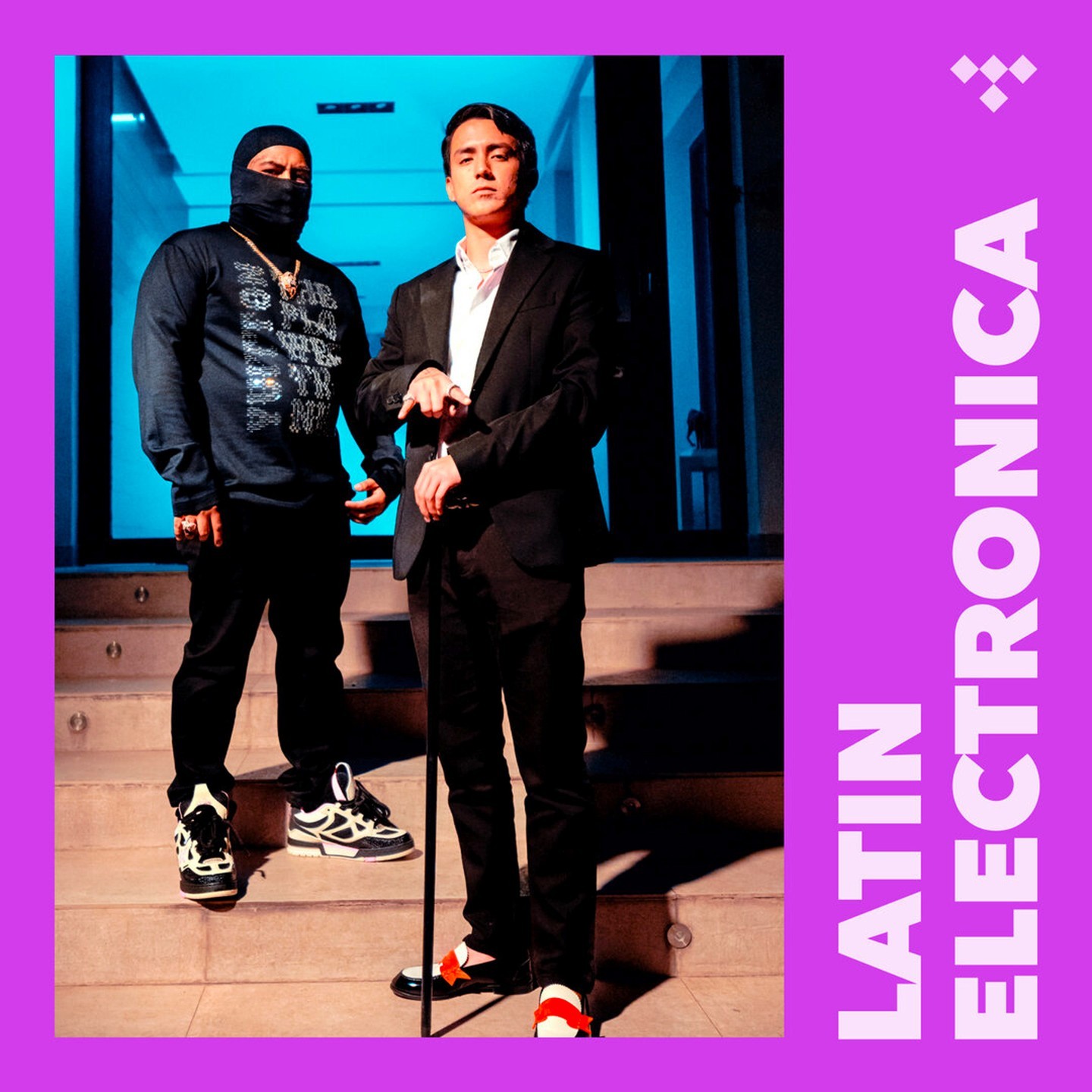 Instagram post by @elmakabelico_oficial for TIDAL. Caption reads: "ME ACUERDO" 🔥 YNG LVCAS Y EL MAKABELICO 🔥 en la....