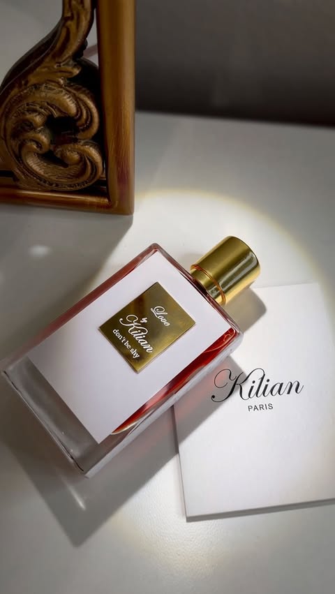 Instagram post by @karolsullivan for KILIAN PARIS. Caption reads: KILIAN PARIS Love, Don’t Be Shy @kilianparis ✨....