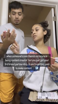 Instagram post by @faith.danae for Flintts. Caption reads: go ahead & cop @flinttsmints using my code....