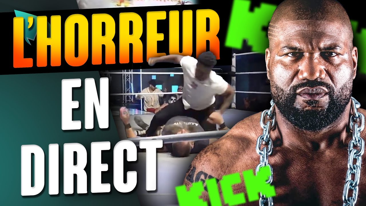 YouTube post by @LaSueurPlus for Nutripure. Caption reads: New drama on Kick: Rampage Jackson's son goes....