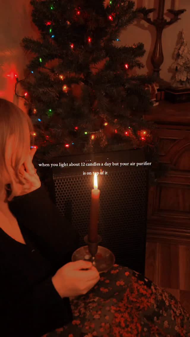 Instagram post by @cozylittlevlogs for Winix America. Caption reads: [...] life without the smoky aftermath.....