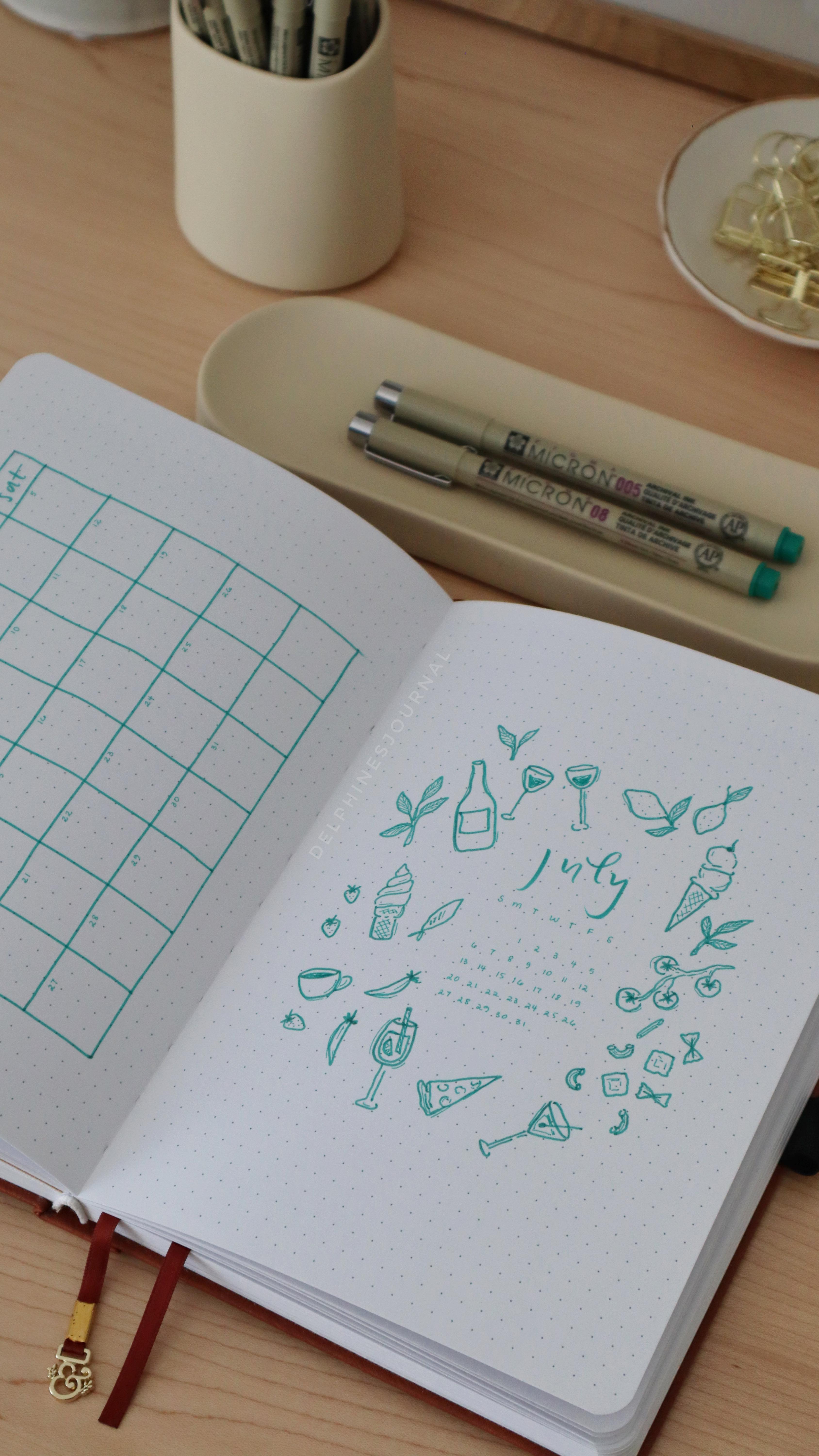 Instagram post by @delphinesjournal for Opposite Wall. Caption reads: Simple spreads for warm summer months >

Do you....