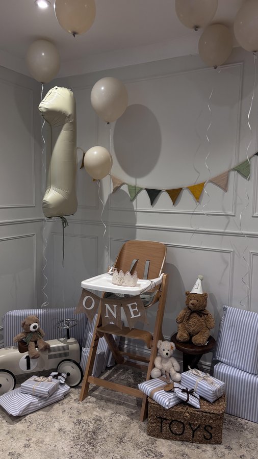 Instagram post by @astyleinthemaking for Maxi-Cosi. Caption reads: And in a blink of an eye our baby boy is 1 🥺
I’ve....