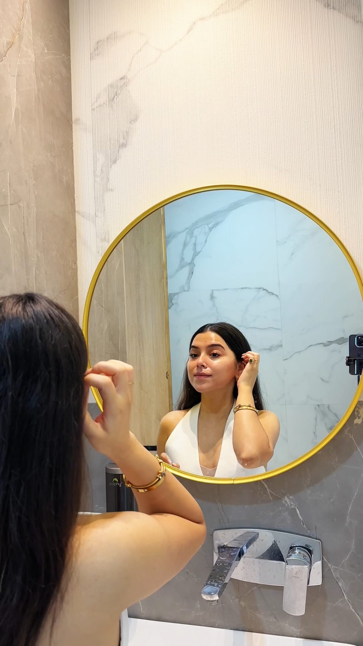 Instagram post by @inehabhandari for Lifestyle Stores. Caption reads: Can’t keep this glow-up secret any longer!✨ Just....