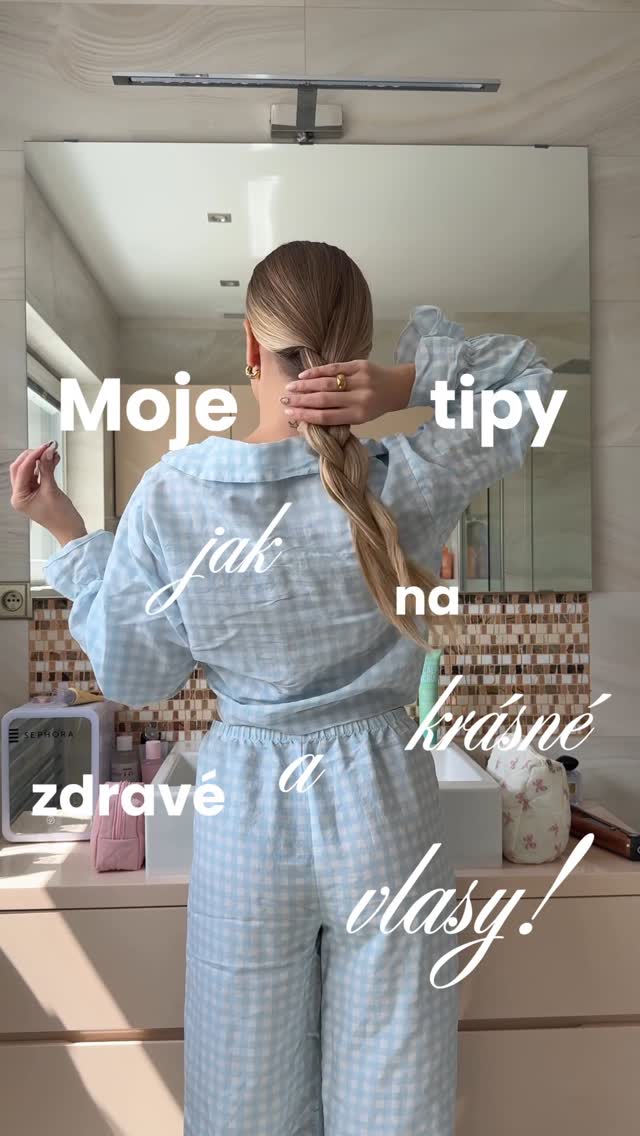 Instagram post by @karolinamalisova for Hairburst. Caption reads: [...] že se méně lámou.
	9.	Užívám @hairburst_cz....