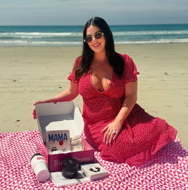 Instagram post by @nakelledoll for Bump Boxes. Caption reads: [...] this Mother’s Day— get the BUMP BOX!....