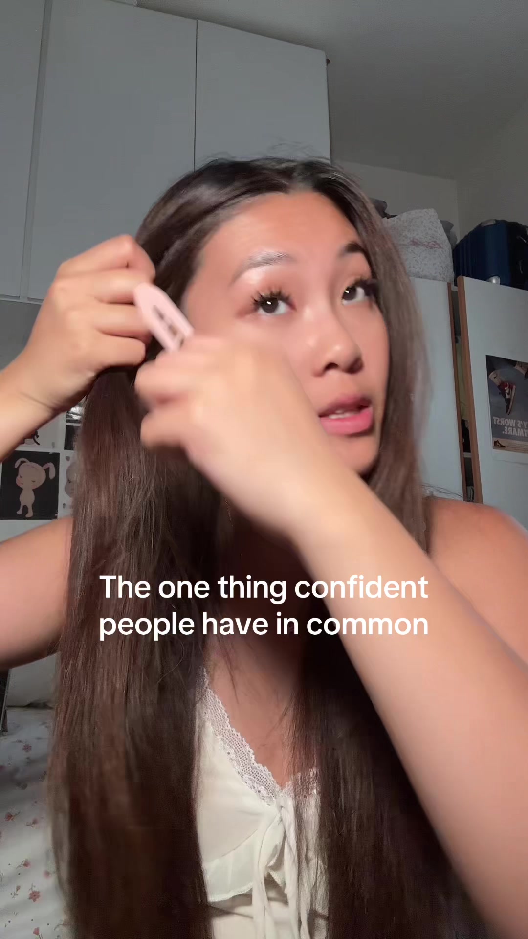 TikTok post by @aliceyyg for L'Oreal Paris. Caption reads: Using @Glow Recipe toner & moisturizer & blush....
