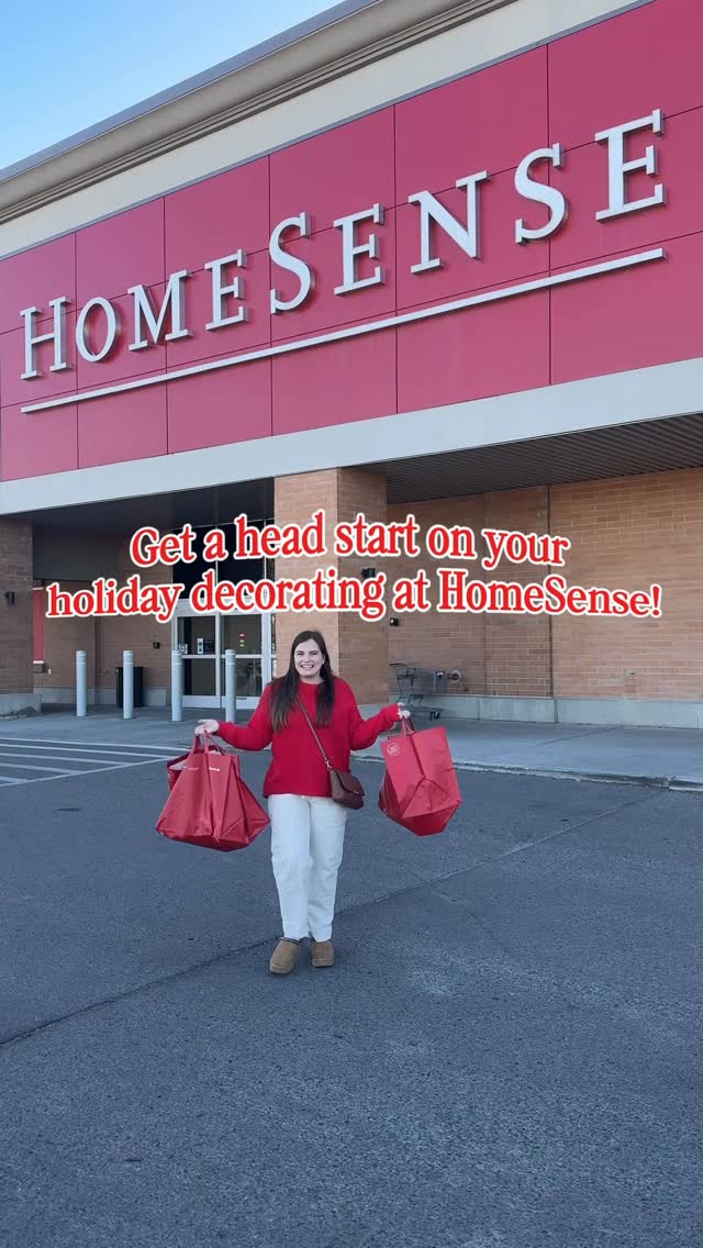 Instagram post by @bailey.at.home for HomeSense. Caption reads: It’s tiiiiiiiimmmmeeeeee!! ✨

#ad I don’t know....